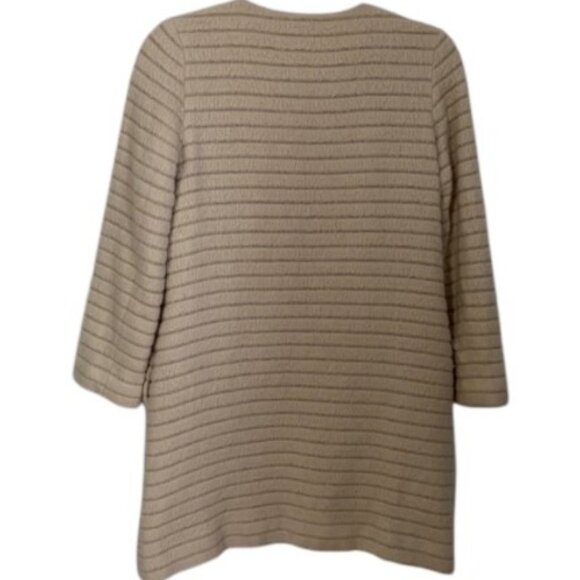 United Arrows cream luxury long fur coat size 38 - Picture 3 of 9